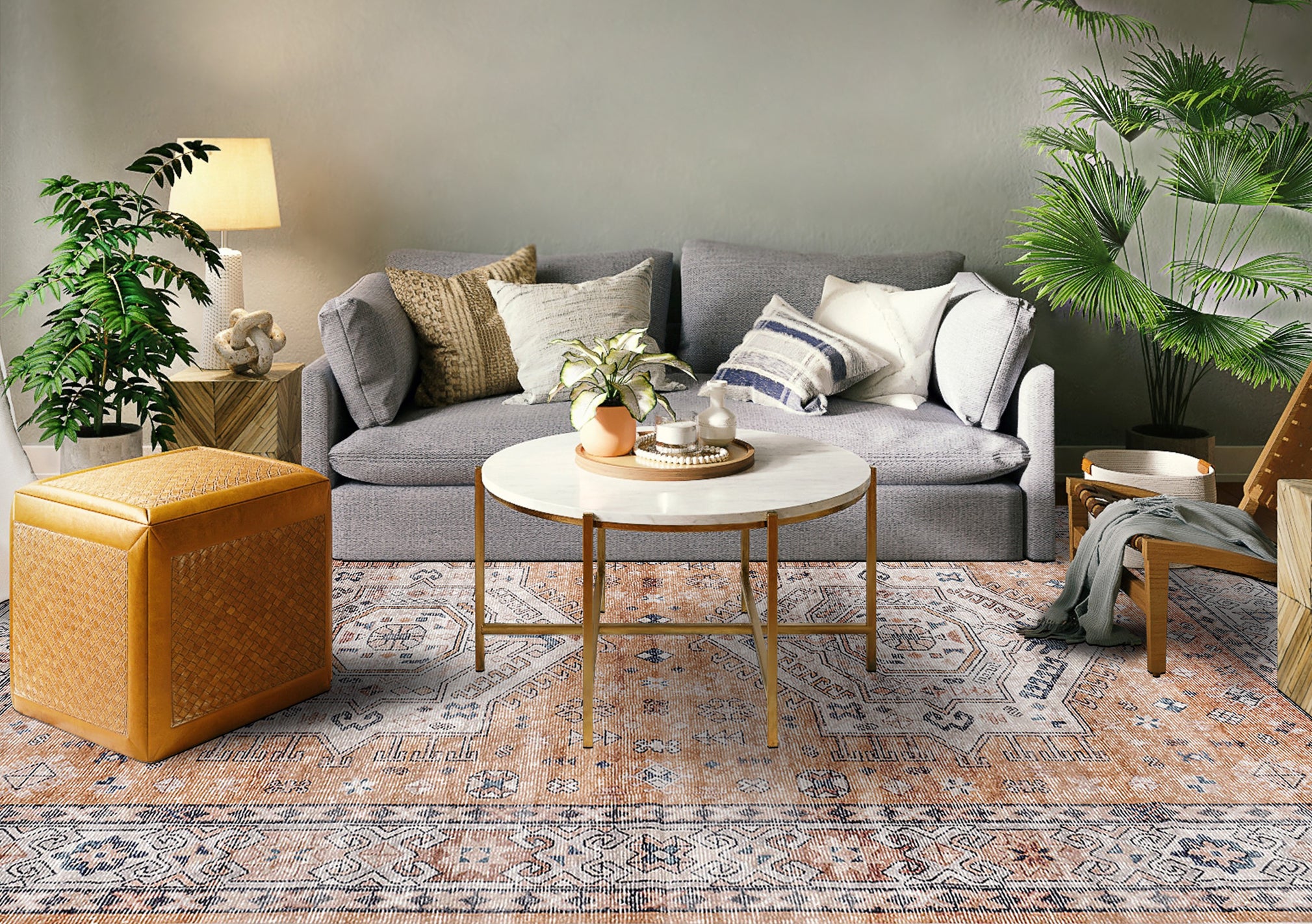 Best Washable Area Rugs If You Love Bohemian Design