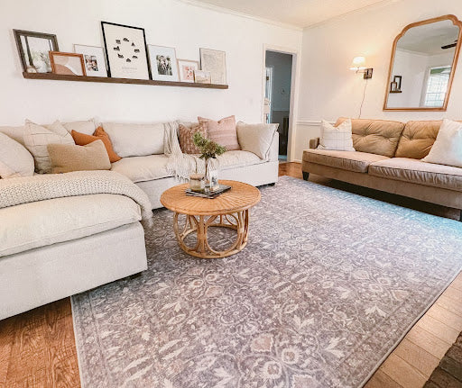 How to Place a Rug in a Living Room