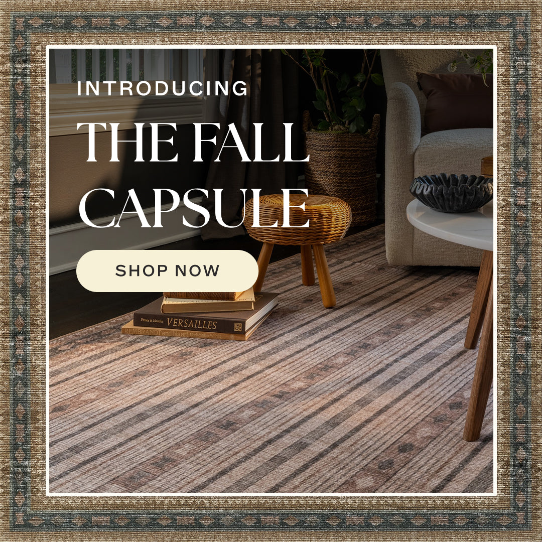 Lisa - Taupe/Multi - Washable Rug– Tumble