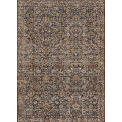 Tumble Living - 8'x10' Alexa Rug in Navy/Multi