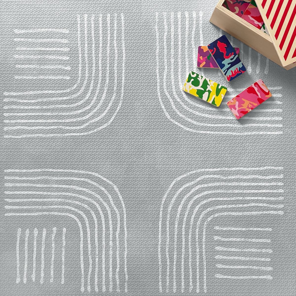 Archer - Grey Play Mat