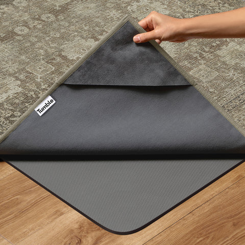 Athena - Brown/Natural - Washable Rug– Tumble