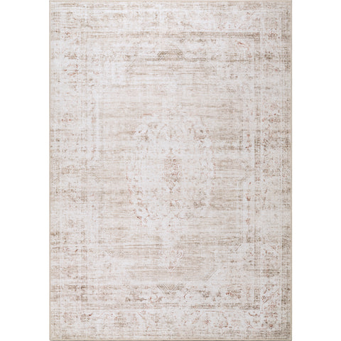 Tumble Rug Color Azra Azra - Ivory/Berry - Washable Rug– Tumble