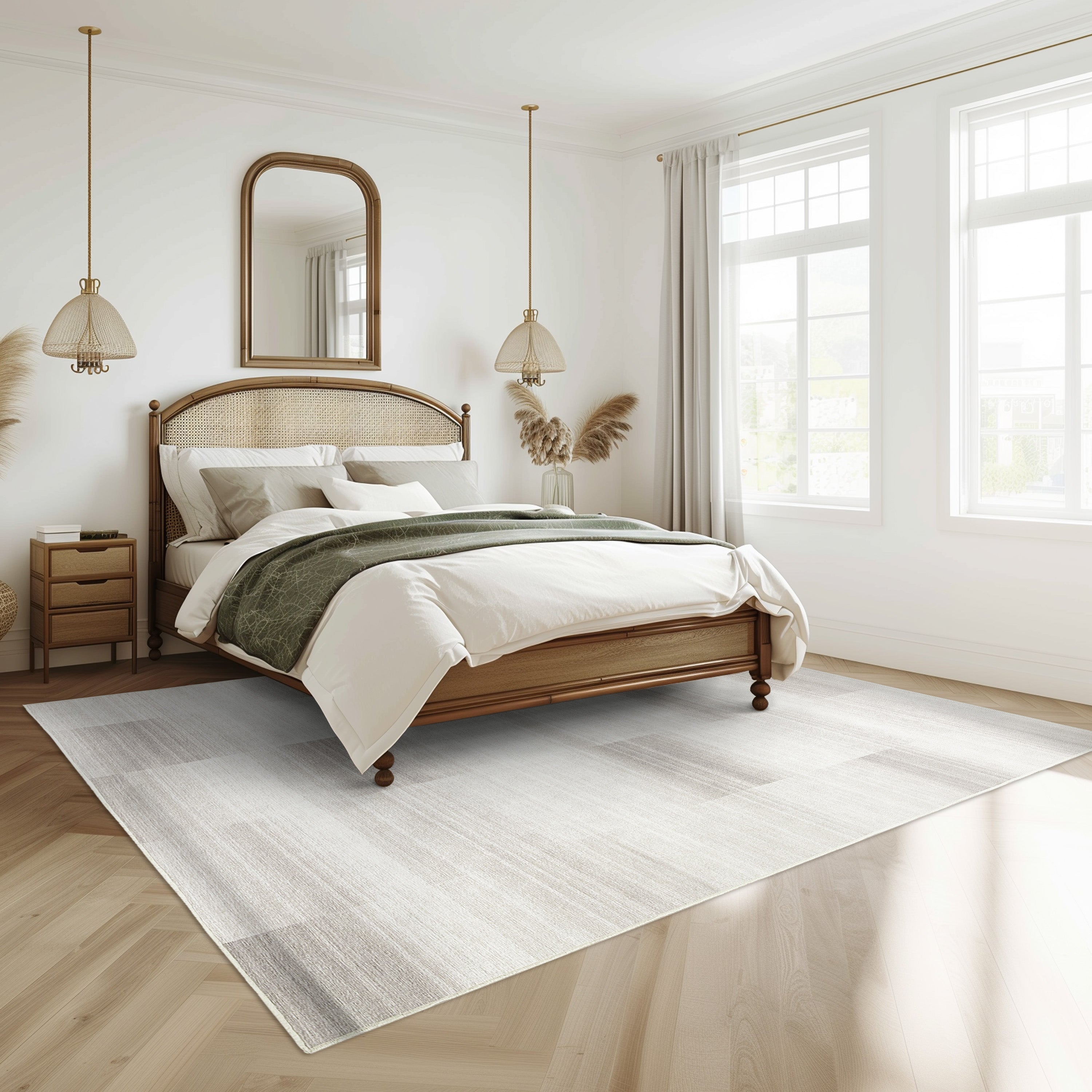 Brea - Ivory - Washable Rug– Tumble