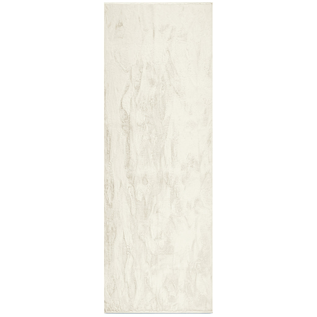 Cozy Faux Fur Rug, Ivory– Tumble