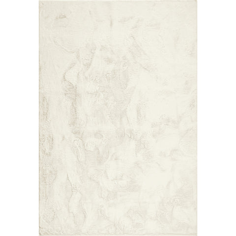 Cozy Faux Fur Rug, Ivory– Tumble
