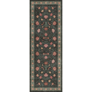 Dahlia - Charcoal/Multi