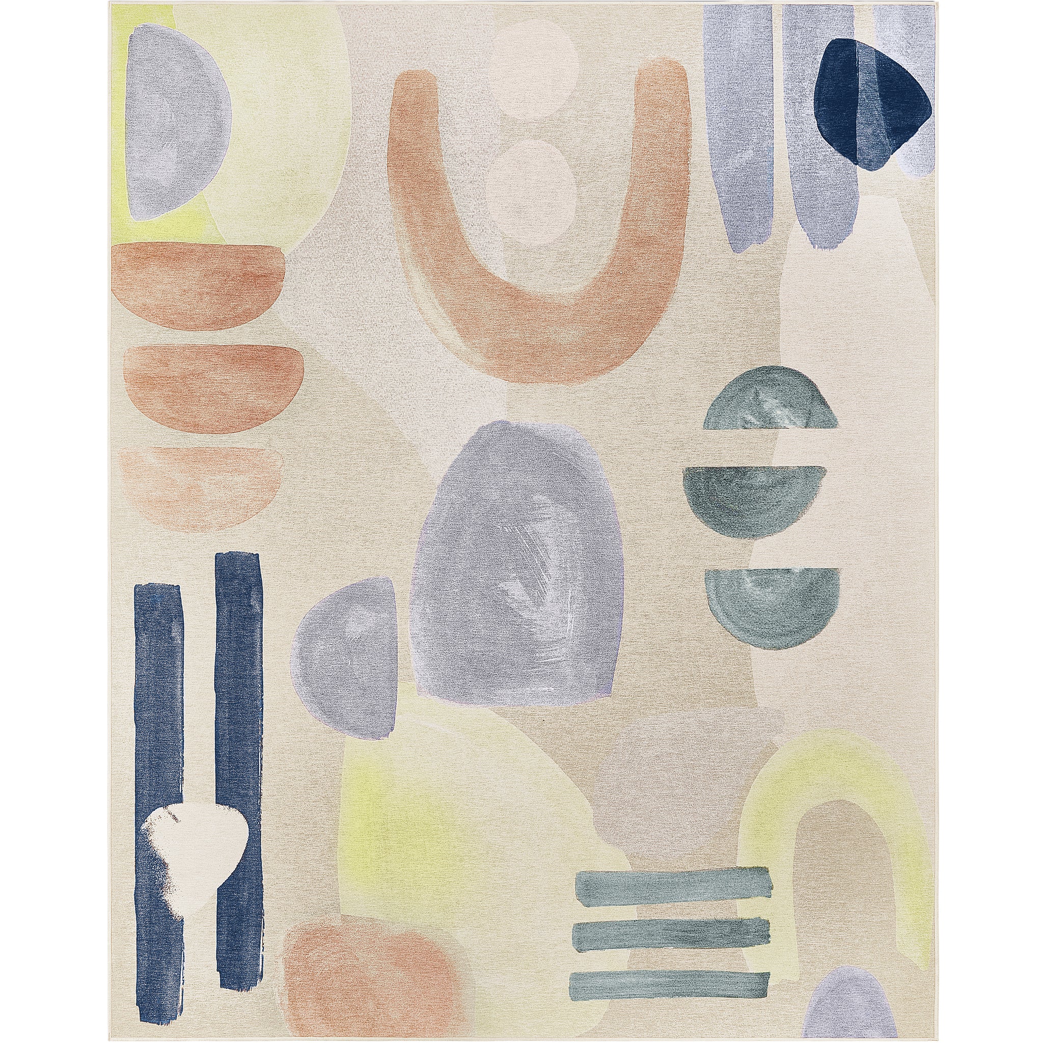 Fez - Sand/Multi - Washable Rug– Tumble