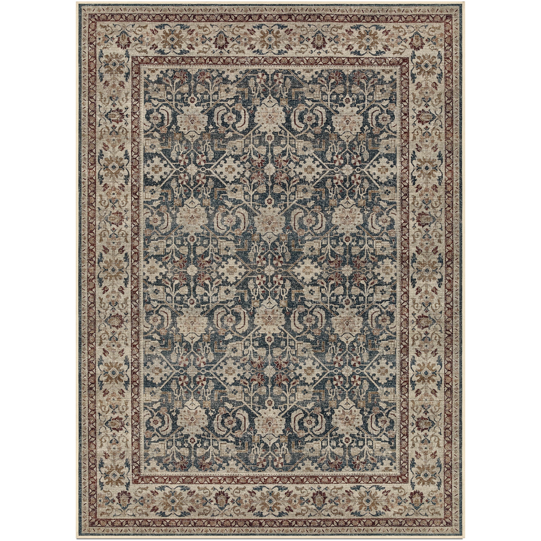 Genevieve - Forest/Multi - Washable Rug– Tumble