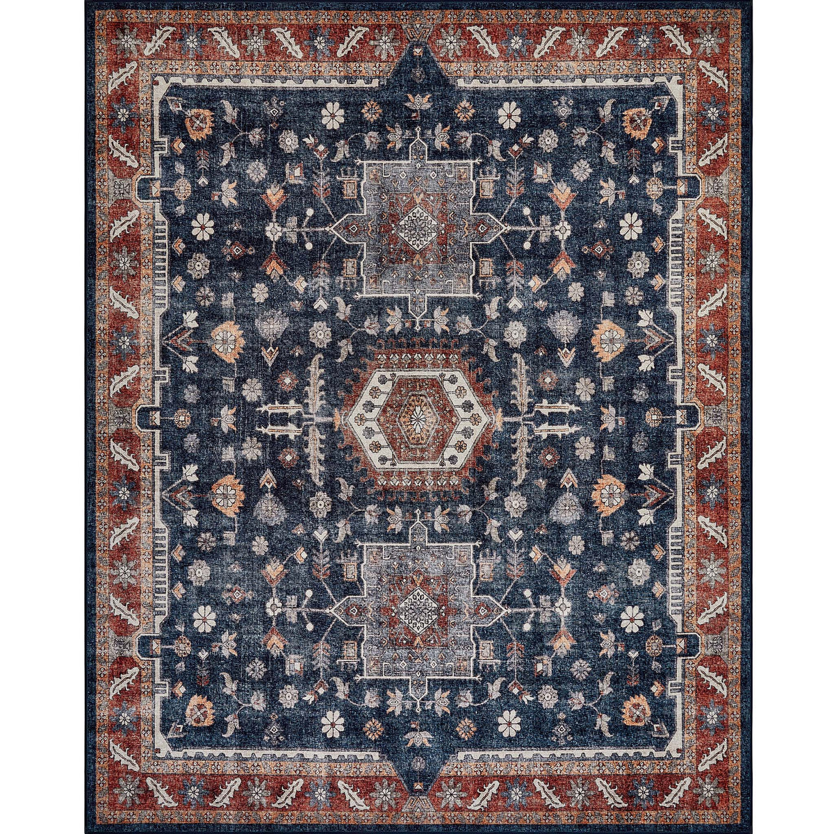 Hayden - Indigo/Brick