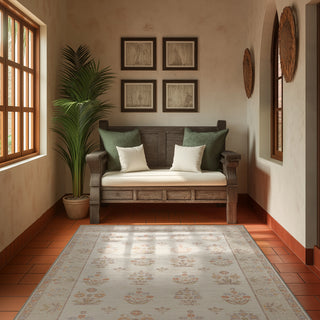 Jasmine - Linen/Brick