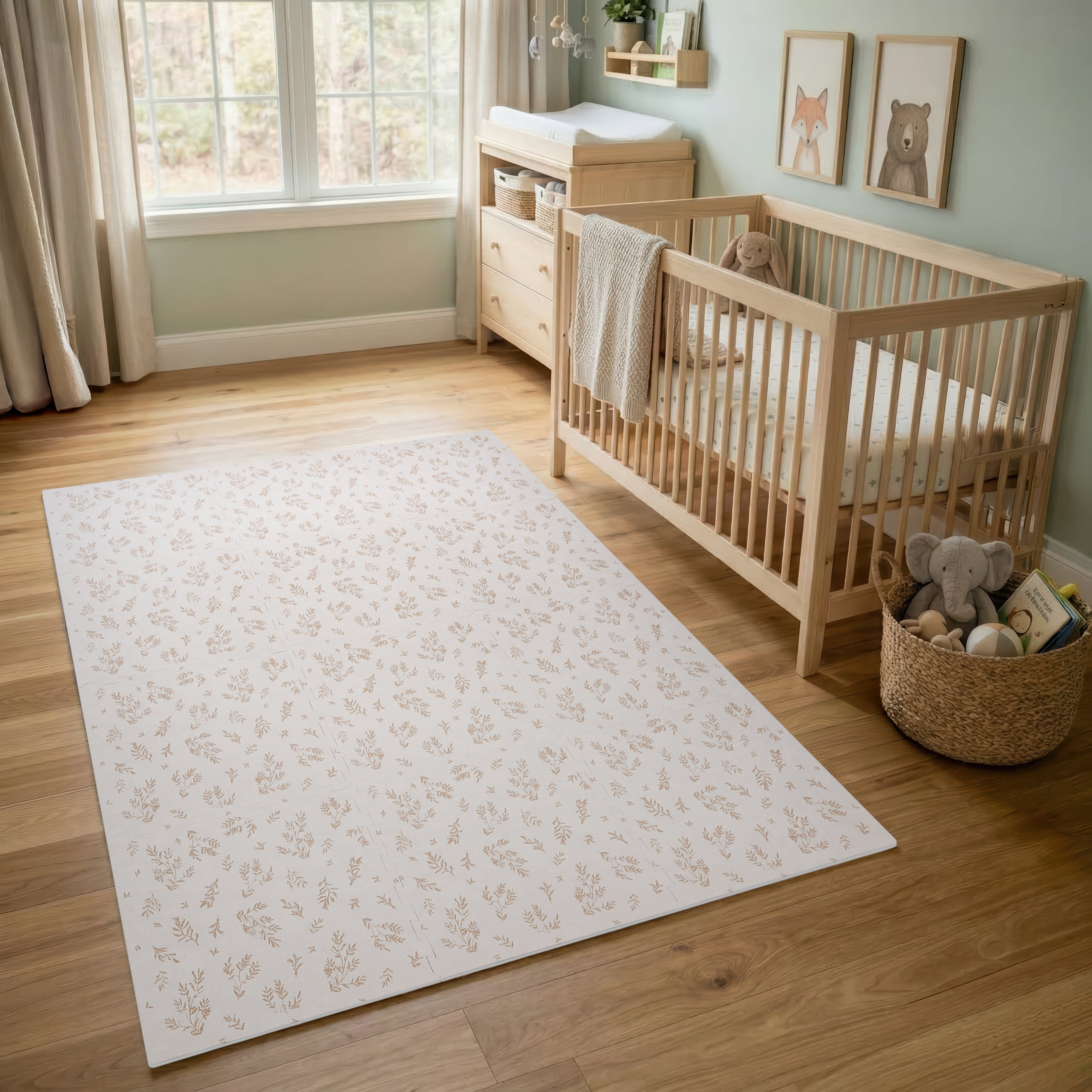 Lily Play Mat - Ivory/Gold | Tumble Living