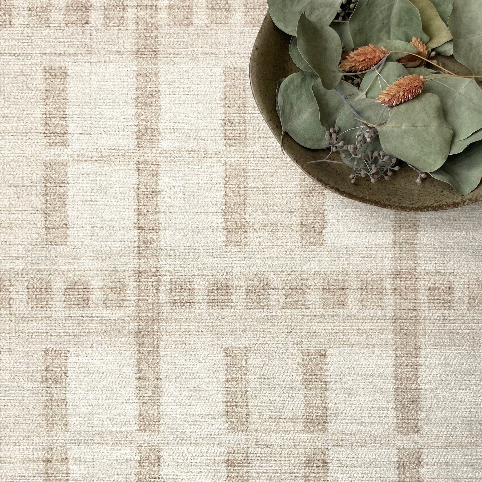 RILY カーペット White Lino - Ivory/Natural - Washable Rug– Tumble