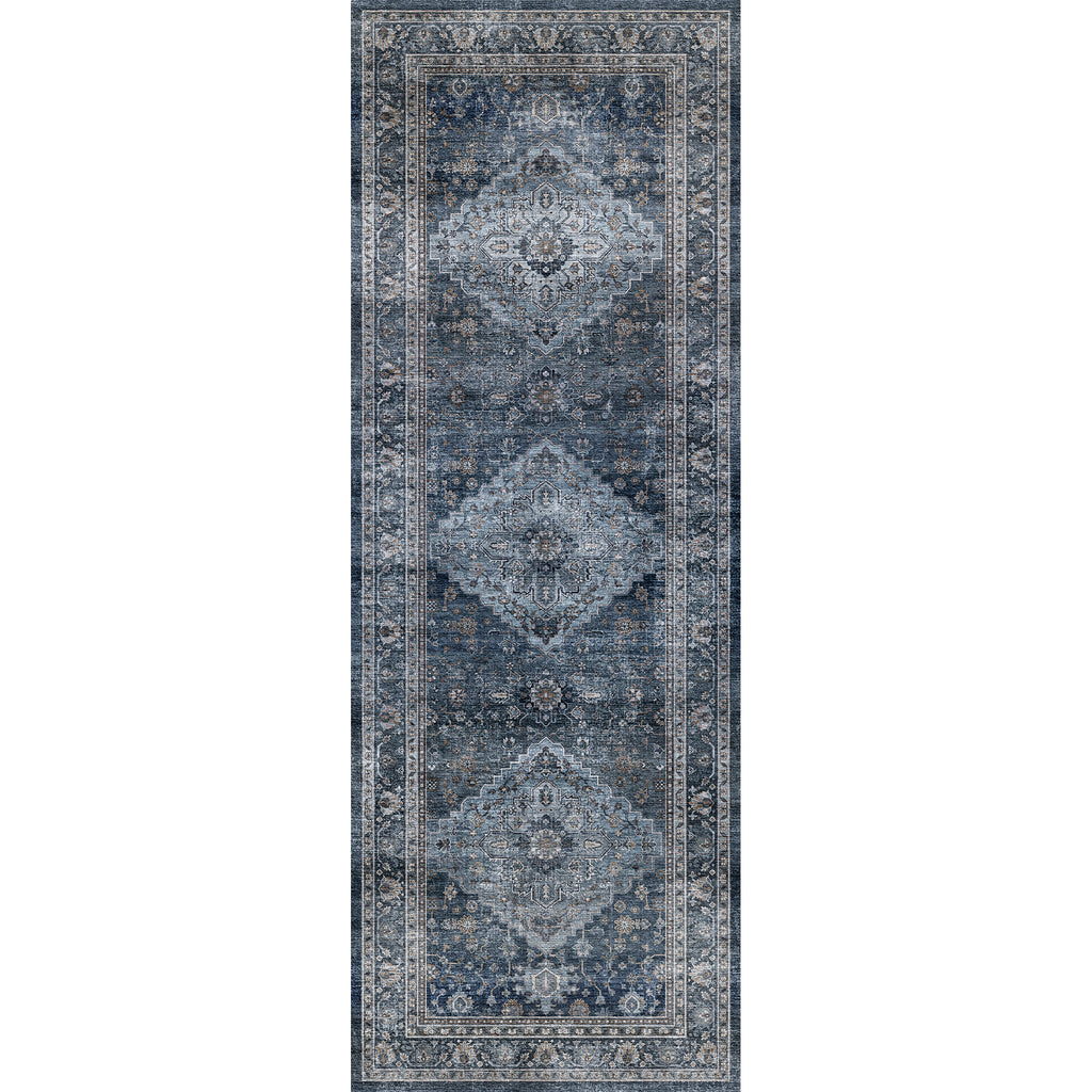 Newbury - Indigo/Beige