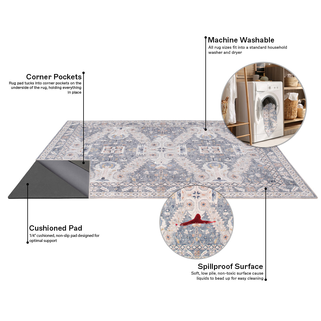 Sable - Silver/Multi