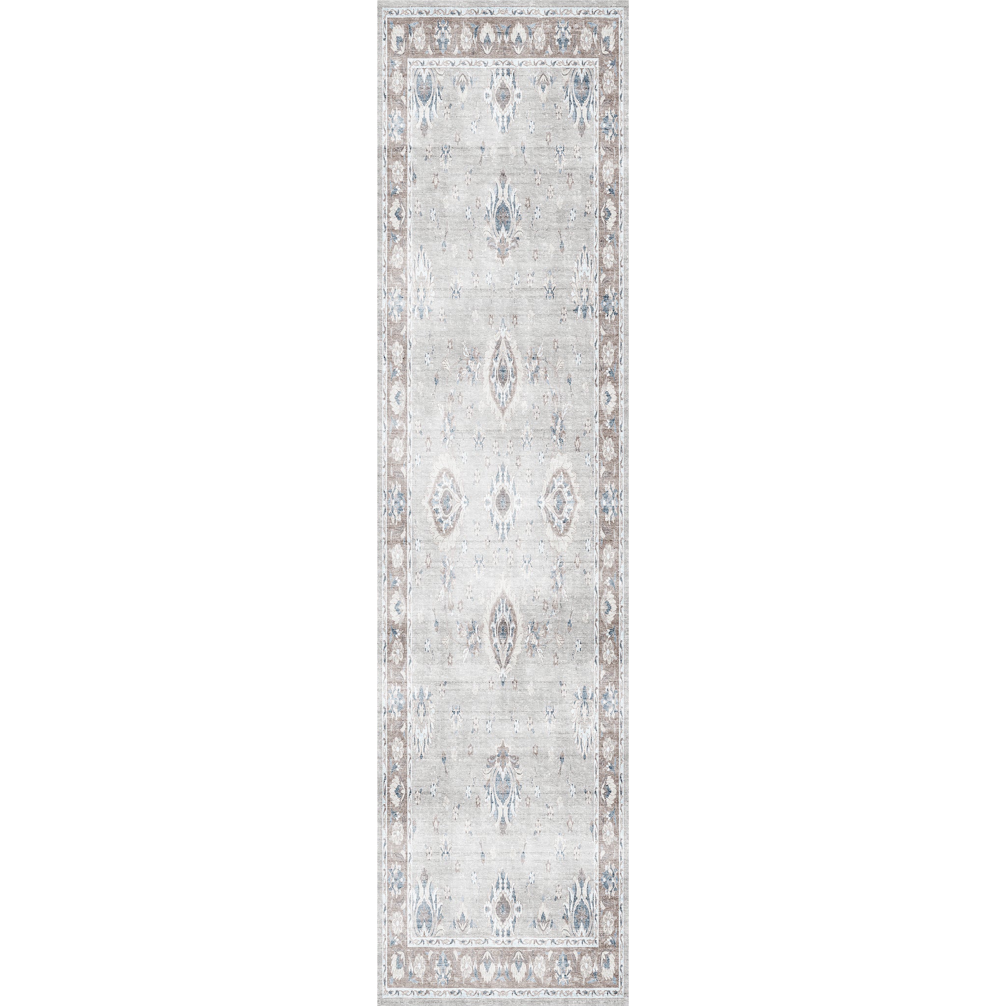 Shiraz - Silver/Slate - Washable Rug– Tumble