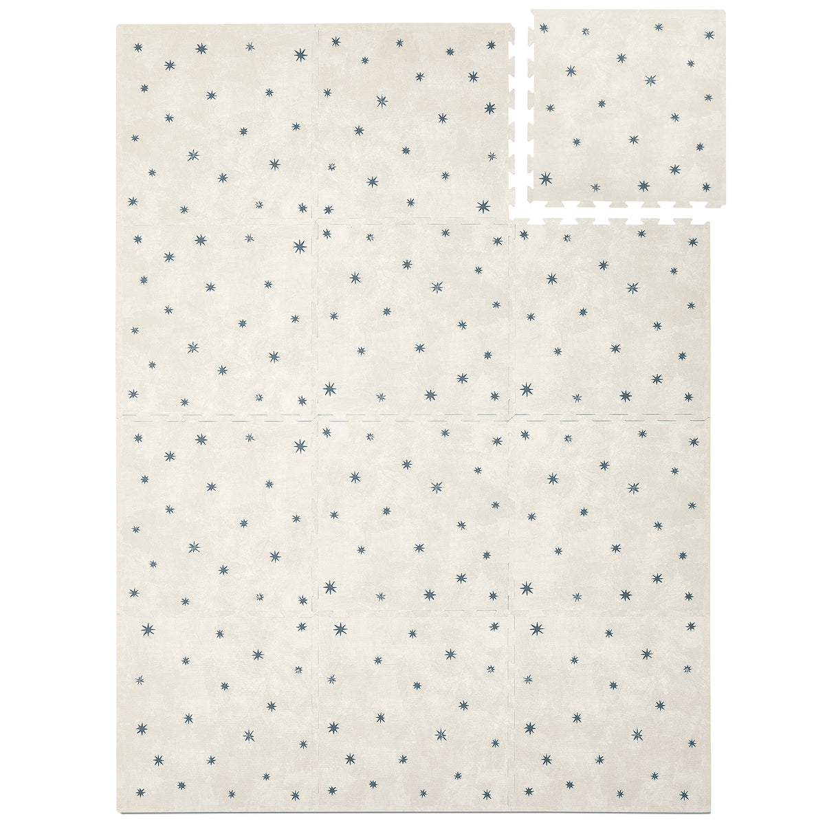 Stars - Oatmeal Play Mat