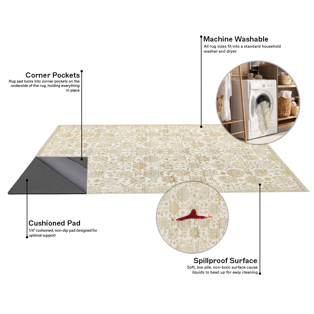 Sylvie - Ivory/Multi