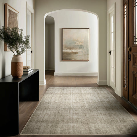 Victoria - Beige - Washable Rug– Tumble