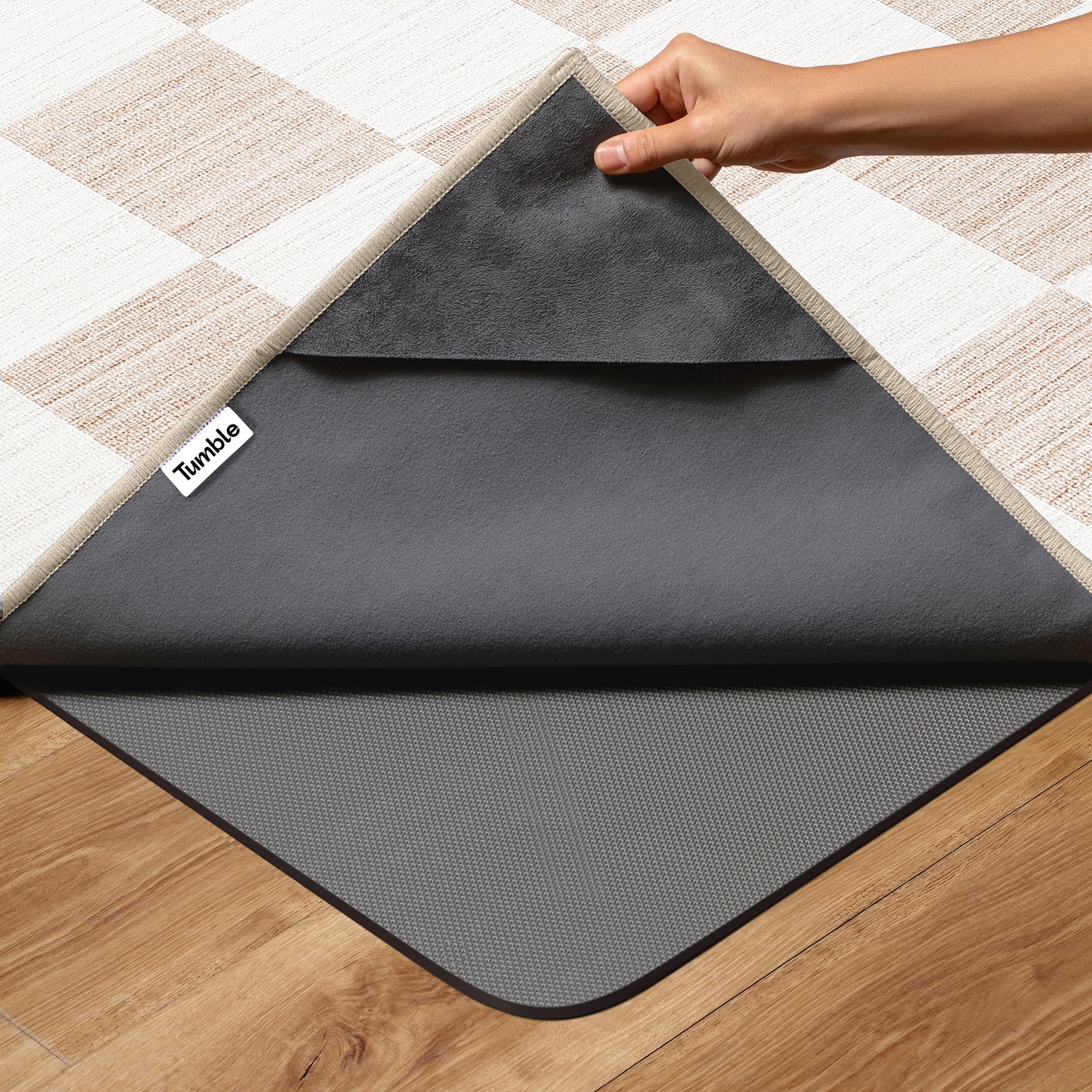 Wren - Ivory/Natural - Washable Rug– Tumble