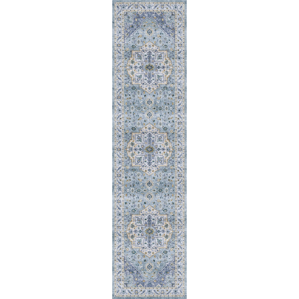 Amara - Light Blue/Ivory