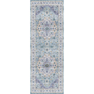 Amara - Light Blue/Ivory