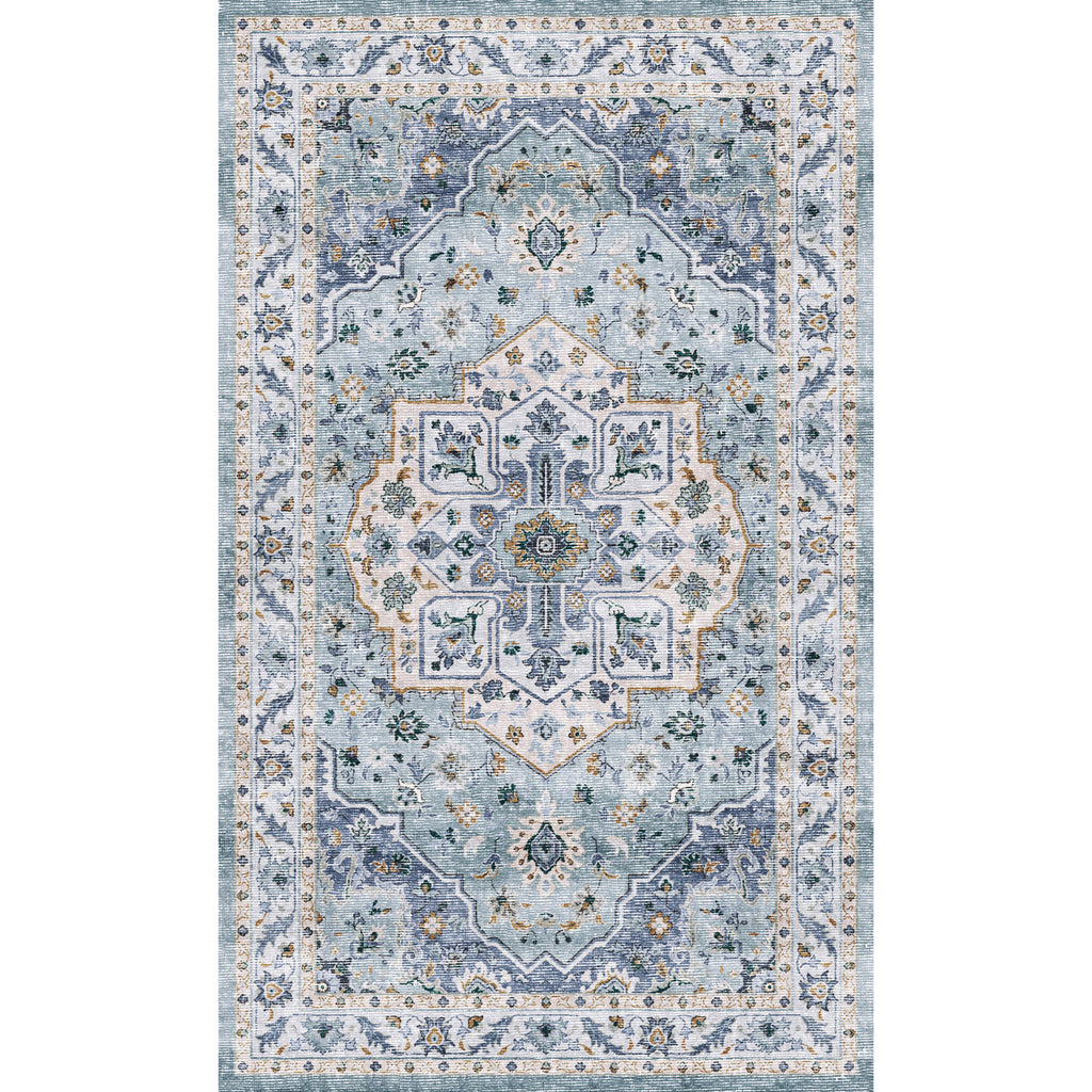 Amara - Light Blue/Ivory