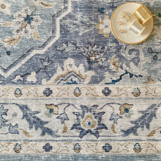 Amara - Light Blue/Ivory