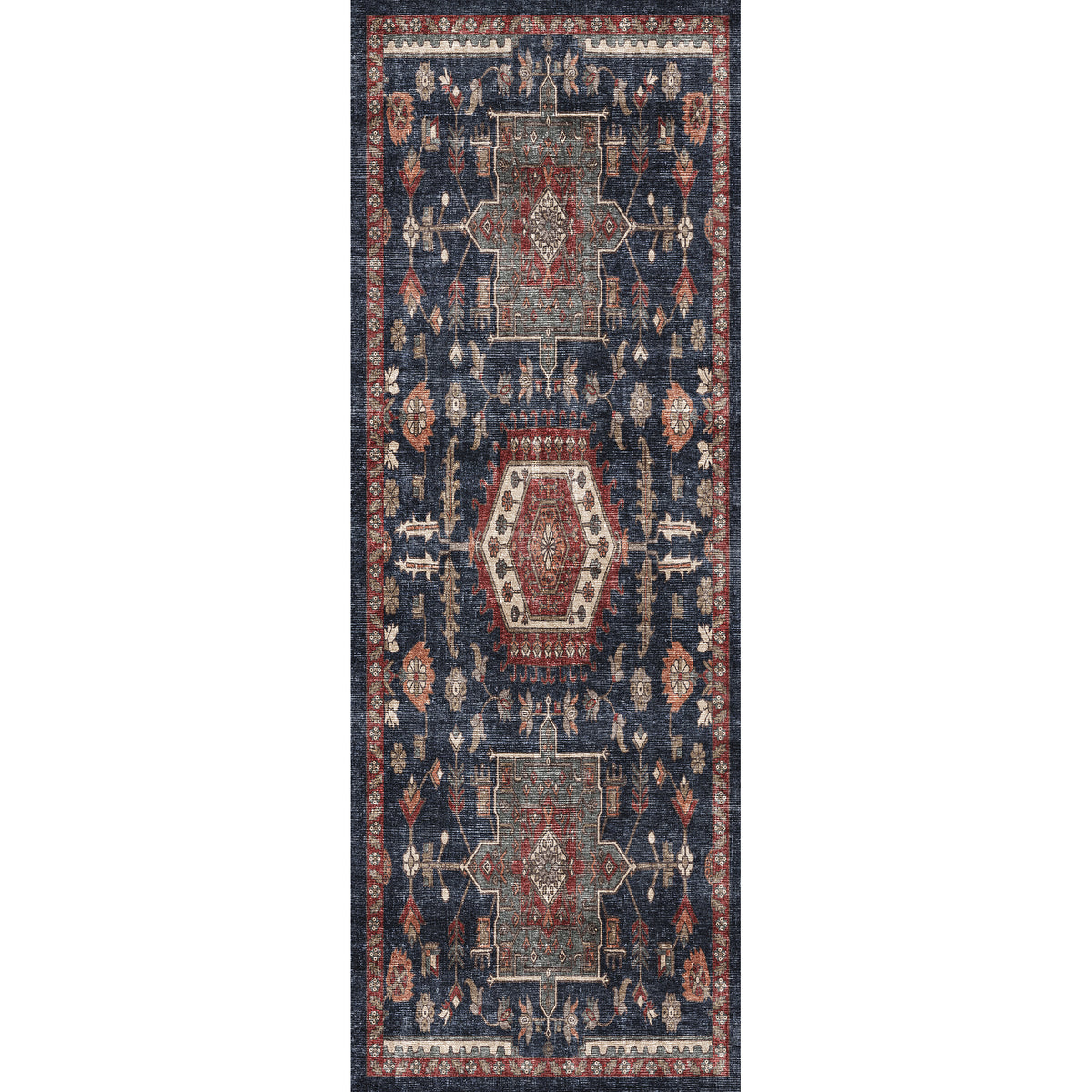 Hayden - Indigo/Brick