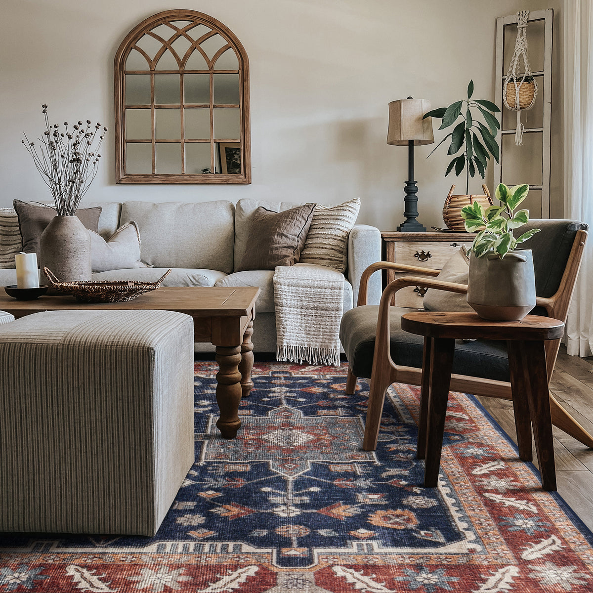 Hayden - Indigo/Brick