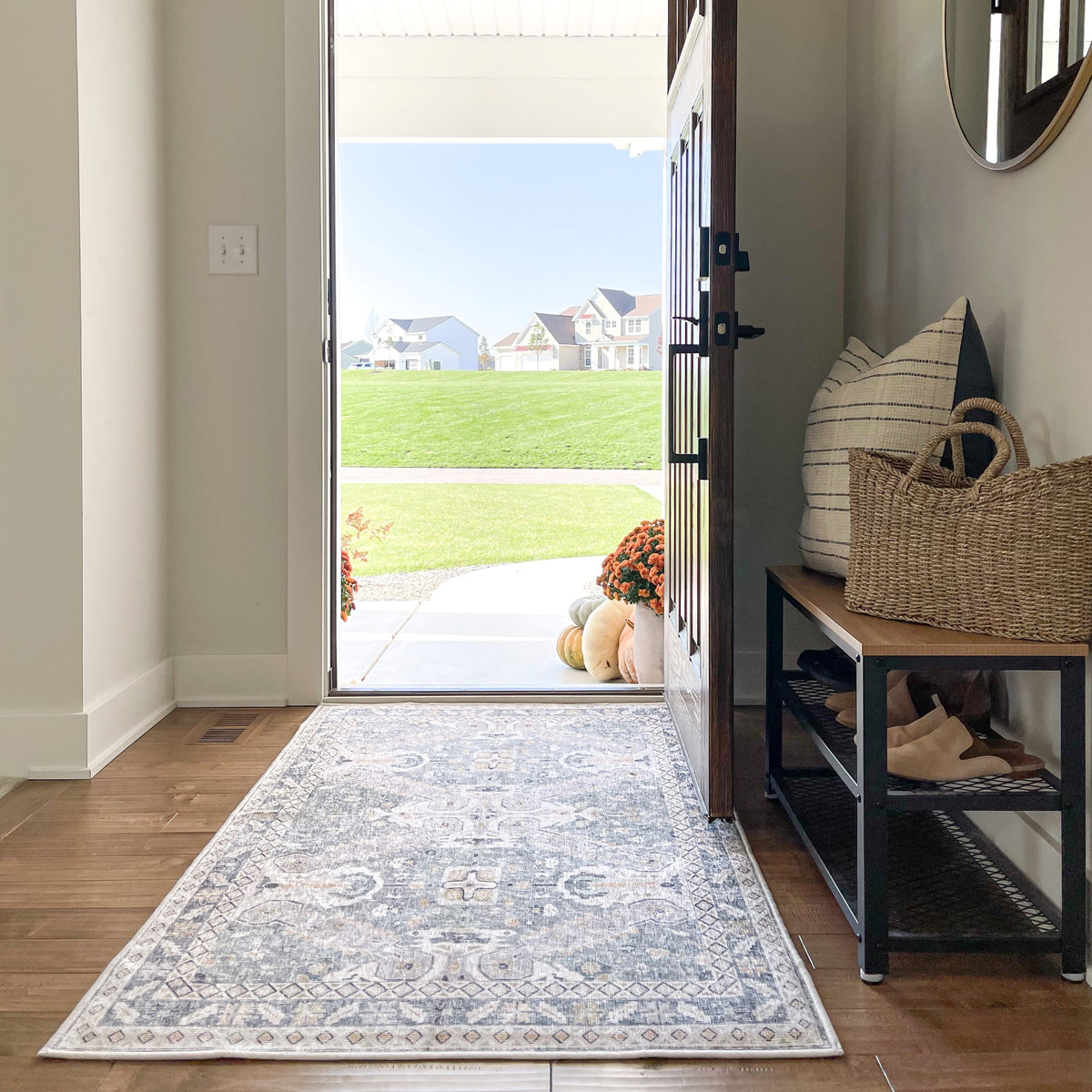 Sable - Green/Multi (Rug Cover)