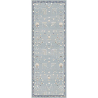 Tabriz - Sea Blue/Ivory