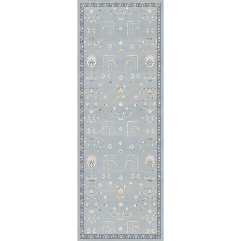 Tabriz - Sea Blue/Ivory