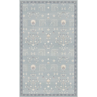 Tabriz - Sea Blue/Ivory