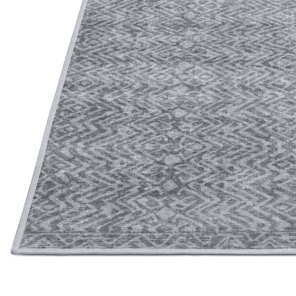 Vienna - Graphite - Washable Rug– Tumble